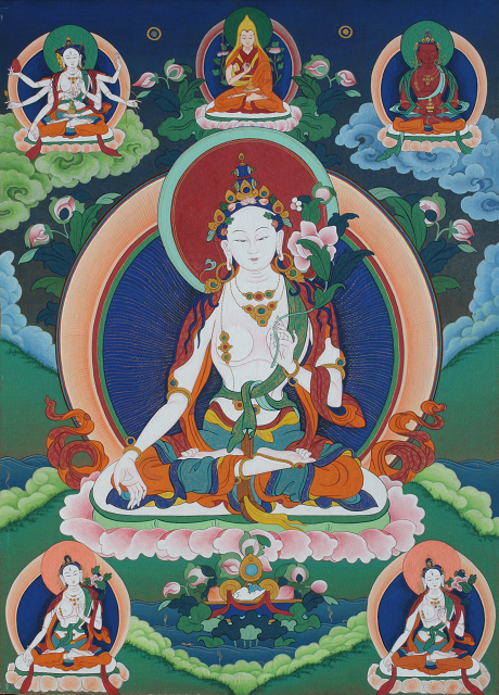21タラ菩薩の一つ（チベット）