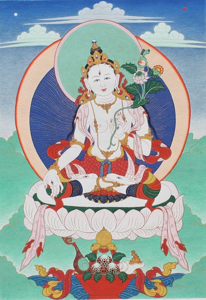 白タラ菩薩（チベット）